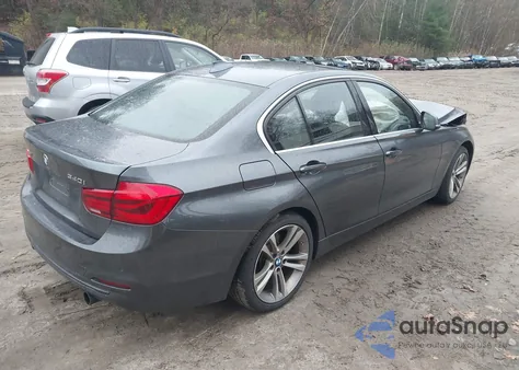 2017 BMW 340I xDrive из США, поврежденный, VIN WBA8B7G36HNU38331